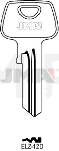 JMA ELZ-12D Cilindričan ključ (Errebi EZ13)