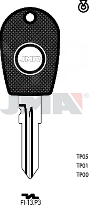 JMA TP00FI-13.P3 (Silca GT15RT0 / Errebi T00GB14RPB)