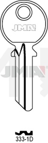 JMA 333-1D Cilindričan ključ (Silca TRE1, CC2 / Errebi CC5D )