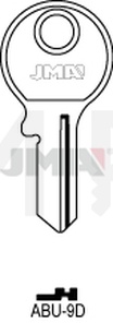 JMA ABU-9D Cilindričan ključ (Silca CS26 / Errebi AU23)