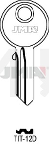 JMA TIT-12D Cilindričan ključ (Silca TN10 / Errebi TT9)
