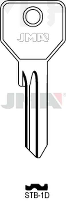 JMA STB-1D/2D Cilindričan ključ (Silca STN1 / Errebi STB1)