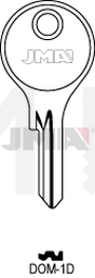 JMA DOM-1D Cilindričan ključ (Silca STS4, DM8 / Errebi DM15)
