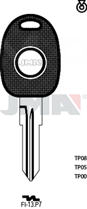 JMA TP00FI-13.P7 (Silca GT15RCT0 / Errebi T00GB14RPD)