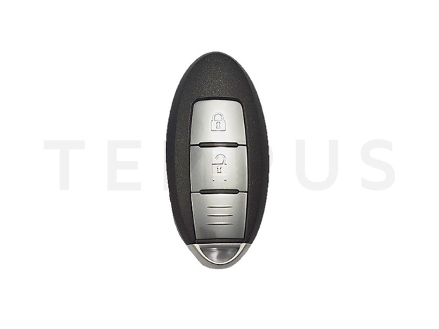 EL NISSAN 07 - Nissan keyless smart daljinac 2 tastera, aftermarket, ID46, 434 MHz 21239