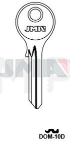 JMA DOM-10D Cilindričan ključ (Silca DM13 / Errebi DM16)