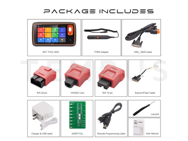 XHORSE KEY TOOL MIDI - ADVANCED paket 21254