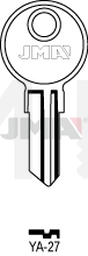JMA YA-27 Cilindričan ključ (Silca YA18R / Errebi YU3R)
