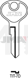 JMA TIT-7D Cilindričan ključ (Silca TN3 / Errebi TT4PS)