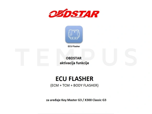 OBDSTAR aktivacija ECU FLASHER (ECM + TCM + BODY Flasher) 20893