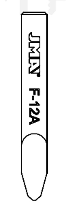 JMA FRESA F12A - freza za mul-t-lock 0,6x45x6