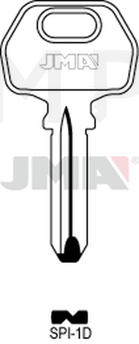 JMA SPI-1D Specijalan ključ (Silca LCK1R / Errebi LKS1)