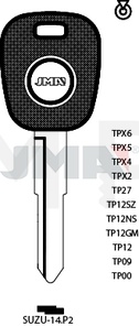 JMA TP00SUZU-14.P2 (Silca HU133RTE / Errebi T00SZ15P)