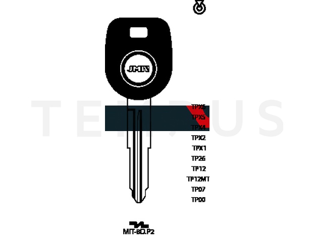 TP00MIT-8D.P2 (Errebi T00MIT8RPB) 13897