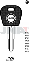 JMA TP00DAE-3D.P1 (Silca DWO4RT0 / Errebi T00DW2RP)