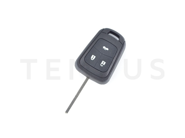 TS CHEVROLET 02 - Chevrolet školjka 3 tastera, mač OP-11 / HU100 17172