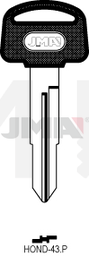 JMA HOND-43D.P (Silca HON64RBP / Errebi HD52RP31)