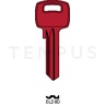 ELZ-8D ROJO Cilindričan ključ (Silca EL1C / Errebi EZ10) 14282
