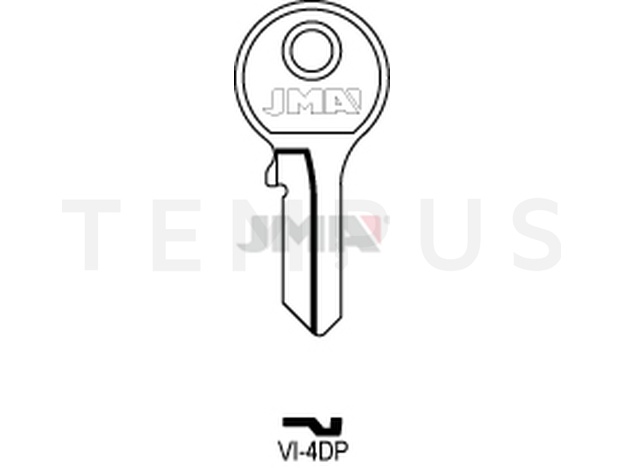 VI-4DP Cilindričan ključ (Silca VI085 / Errebi V4PS) 14051