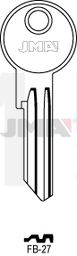 JMA FB-27 Cilindričan ključ (Silca FB13RX / Errebi F40RL)