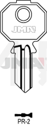 JMA PR-2 Cilindričan ključ (Silca PF5S / Errebi PS3M)