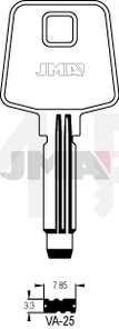 JMA VA-25 Specijalan ključ (Silca VAC91 / Errebi VC80)