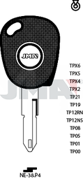 JMA TP00NE-38.P4 (Silca NE73T0 / Errebi T00NE72P)